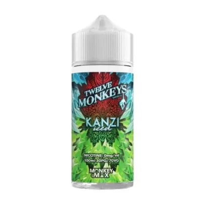 Twelve Monkeys – Kanzi ICE 100ml Short Fill