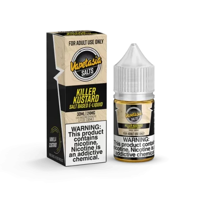 Vapetasia Salts Killer Kustard 30ml Nic Salt Vape Juice - Eightvape