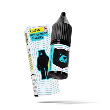 Liquid GO BEARS Classic 6mg 10ml Czarna Porzeczka Menthol