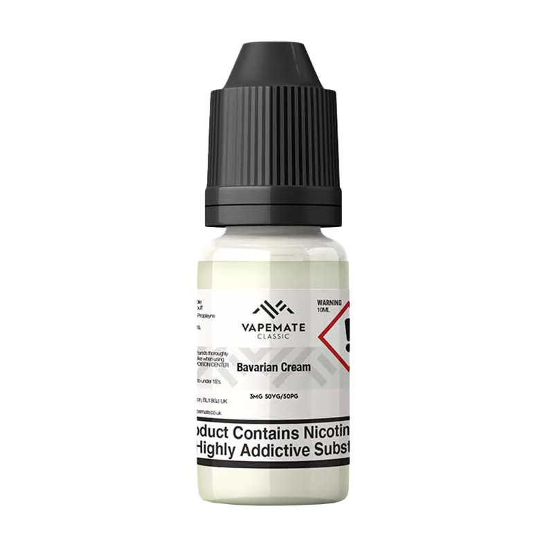 Vapemate Classic Bavarian Cream 10ml - 12mg - Vape Product