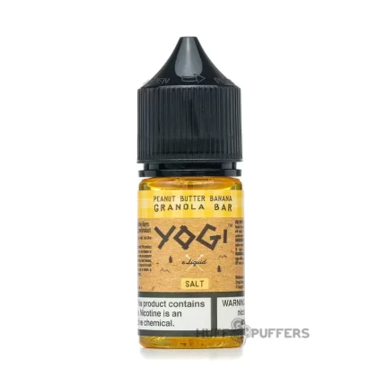 Yogi Salt – Peanut Butter Banana Granola Bar 30mL - Nicotine Strength#35mg>50mg