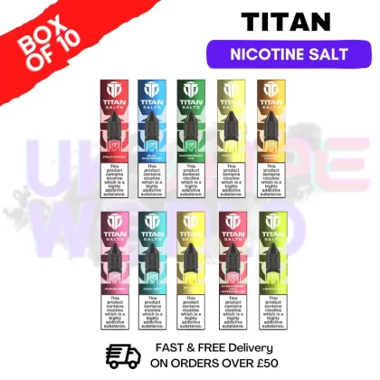 Titan 10ml Nic Salt BOX OF 10 – Lowest Price