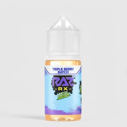 Raz RX Salt – Triple Berry Batch 30mL Salt Nicotine - Vape Product, Vape Product (E1FA31)