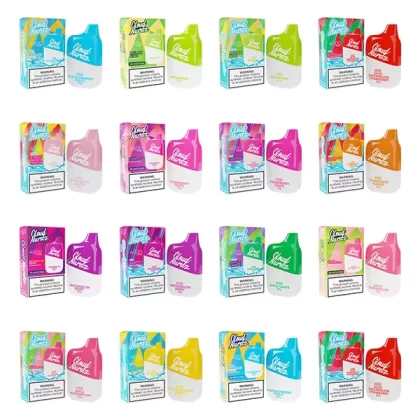 Cloud Nurdz Disposable | 4500 Puffs | 12ml *** - Blue Raspberry Lemon - 25mg