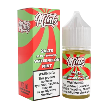 Mints Vape Co SALT - Watermelon Mint - 30ML E-Liquid - 30MG