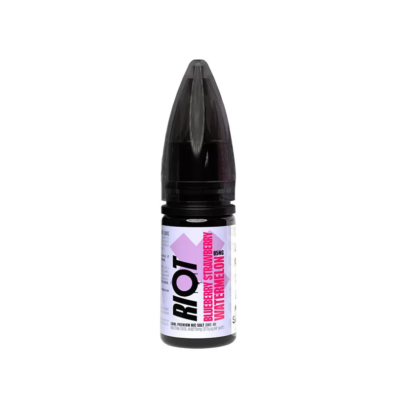 Riot X Nic Salts Blueberry Strawberry Watermelon 10ml E-Liquid - 20mg
