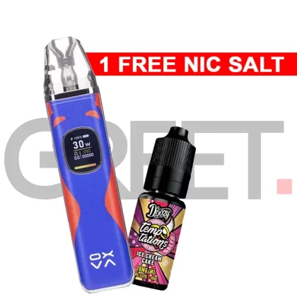 Oxva Xlim Pro 2 Vape Kit - Colour#Black Carbon>Blue Python>Brown Python>Coral Pink>Dream Purple>Green Python>Platinum Grey>Silver Carbon>Rainbow>Skulliful White Frame>Skulliful Black Frame>B