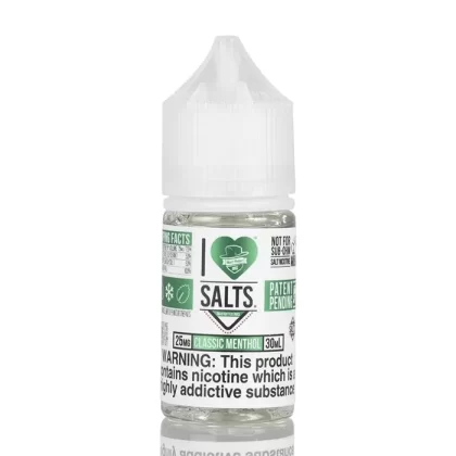 Classic Menthol – I Love Salts – 30mL