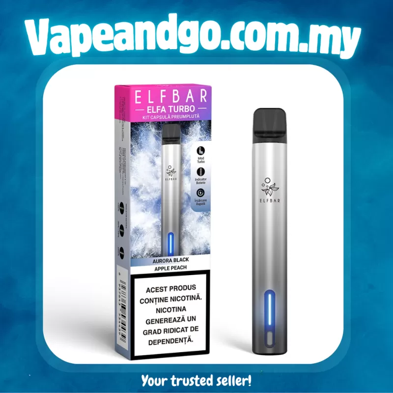 ELFA Turbo Device & ELFA Cartridge By Elfbar - Vapeandgo Com My