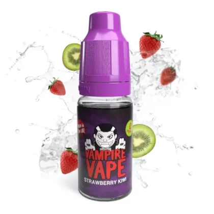 Strawberry Kiwi E-Liquid by Vampire Vape - Nicotine Strength#0mg>3mg>6mg>12mg>18mg
