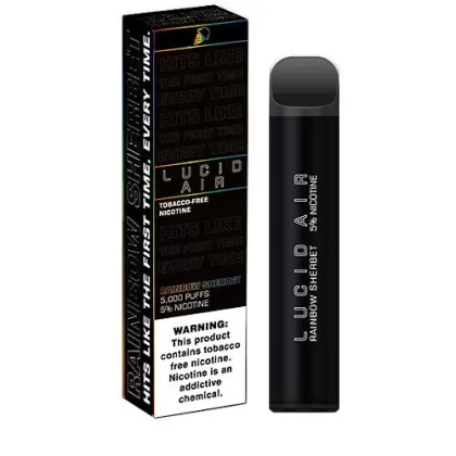 Rainbow Sherbet Disposable Pod (5000 Puffs) by Lucid Air - Vape Product