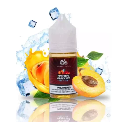 Infinity Salt – Tropical Peach Ice 30ml - Vapebazaar Pk