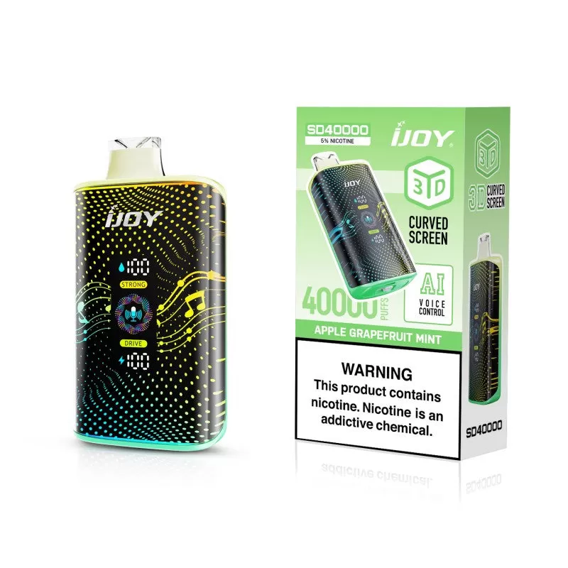 iJoy SD40000 Disposable Device - 40,000 Puffs - Cherry Lemon - Image 2