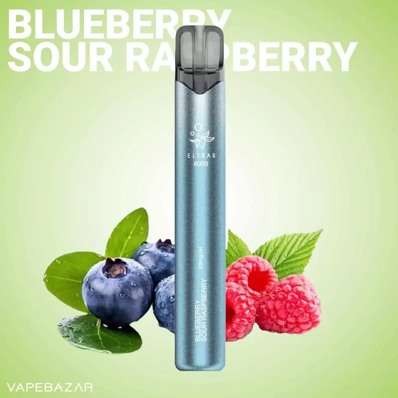 Elf Bar 800 – Blueberry Sour Raspberry - Elf Bar / ca. 800 / 550 mAh / 20mg/ml