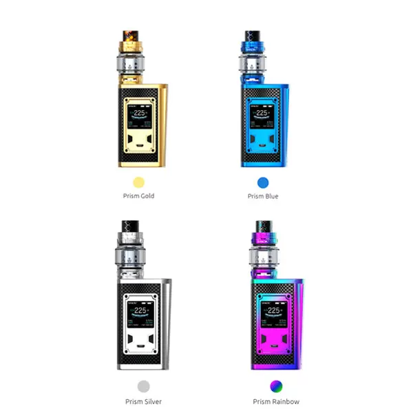 SMOK Majesty 225W Luxe Edition Kit Carbon Fiber Edition With TFV12 Prince Tank -8ML - Prism