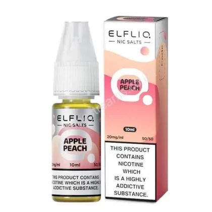 ELFBAR ELFLIQ Apple Peach Nic Salt E-Liquid - Vapestreams Co