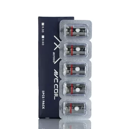 ACROSS VAPE AVC REPLACEMENT COILS – 5 PACK - Vapejuice