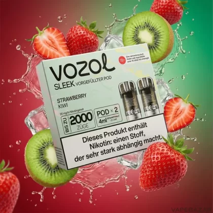Vozol Sleek Pods – Strawberry Kiwi
