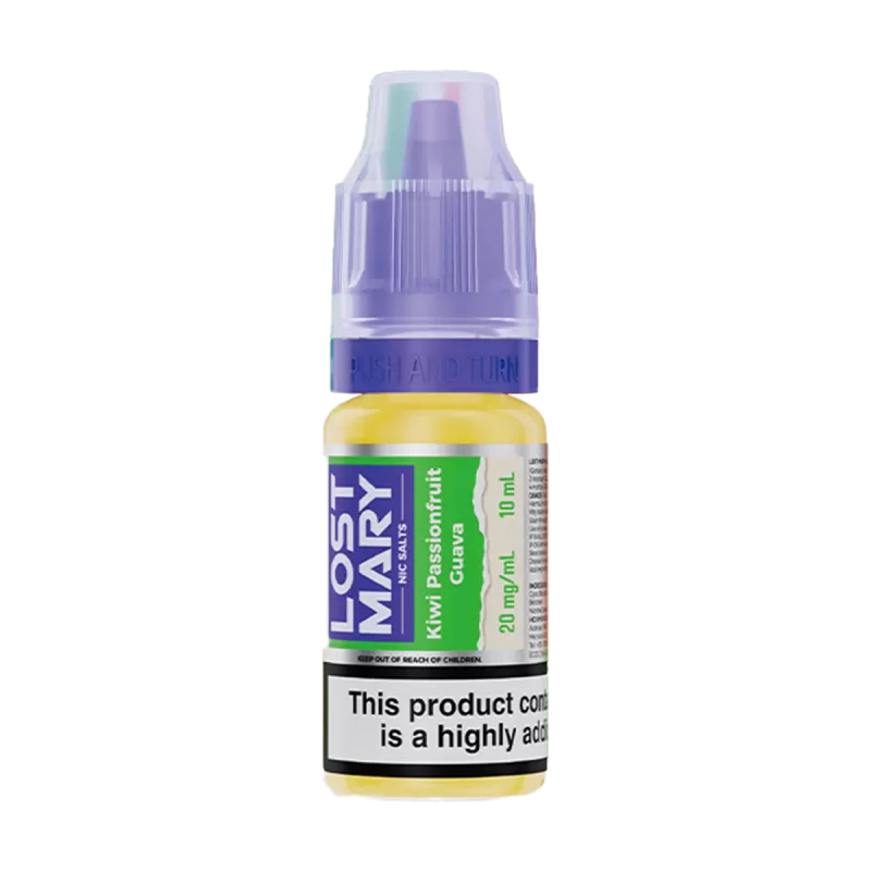 Kiwi Passionfruit Guava Lost Mary Nic Salt - Ecigwizard