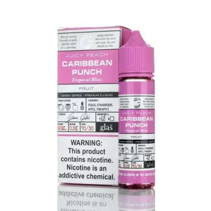BSX Vapor E-Liquid -Caribbean Punch - 60ml - 6mg