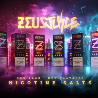 Zeus Juice 10ml – 50/50 – Premium NICOTINE SALT – MULTI-PACK 4