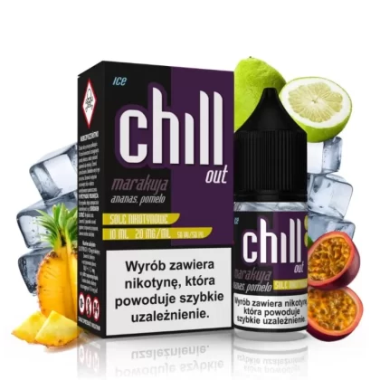 Liquid Chill Out Salt 20mg 10ml Marakuja Ananas Pomelo Ice