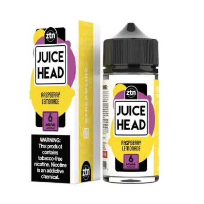 Juice Head Raspberry Lemonade Vape e-Liquid 100mL - Vape Product, Vape Product