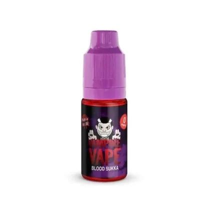 Vampire Vape Blood Sukka 10ml E-Liquid - 0 mg – No Nicotine, 12 mg – High Strength