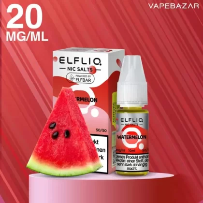 Elfliq Nikotinsalz Liquid 10ml – Watermelon 20mg/ml Nikotin