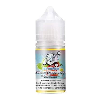 Slugger Ice Punch Salt – Chilled Strawberry 30ml (20, 35, 50mg) - Vapebar Pk