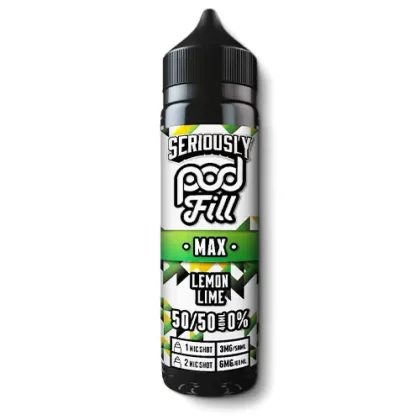 Lemon Lime Shortfill by Seriously Pod Fill Max - 0 mg/ml