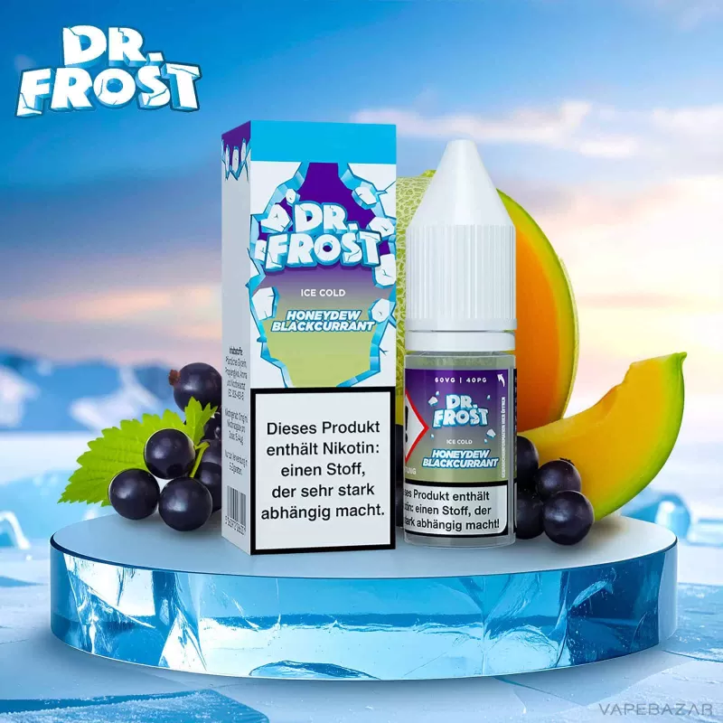Dr. Frost Ice Cold – Nic Salt – Honeydew Blackcurrant - Vapebazar