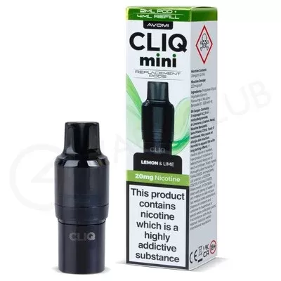Lemon & Lime Avomi Cliq Mini Refill Pod