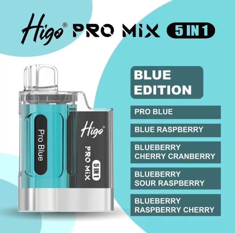 Higo Pro Mix 5 in 1 Prefilled Pod vape Kit - Pretty Edition