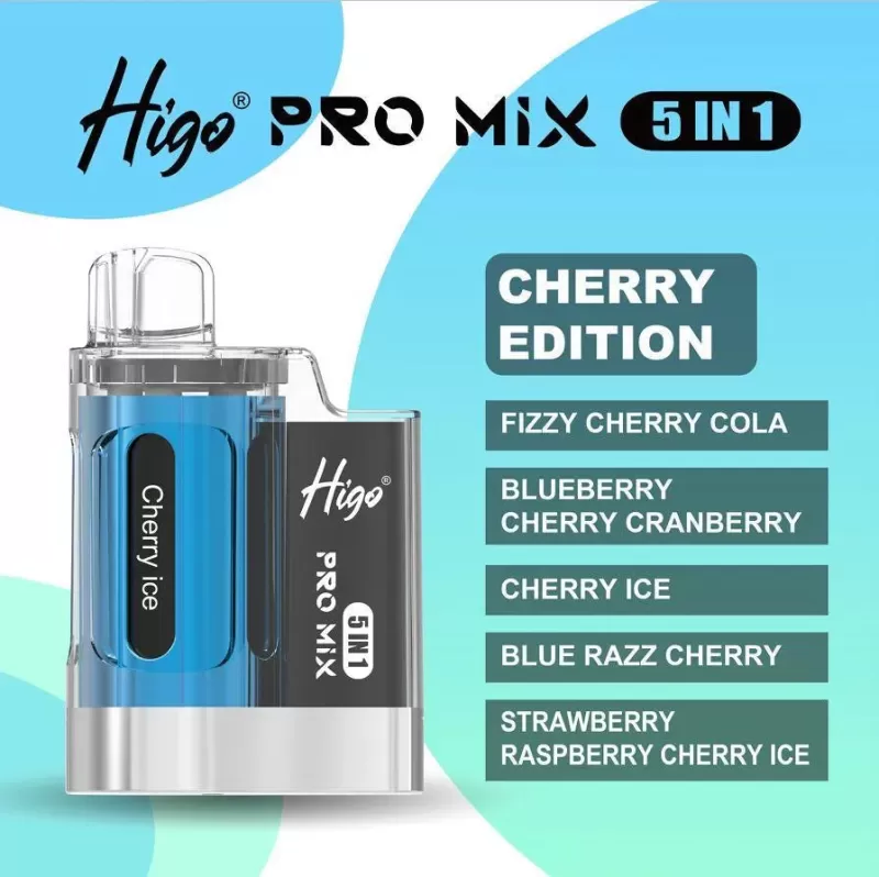 Higo Pro Mix 5 in 1 Prefilled Pod vape Kit - Pretty Edition - Image 2