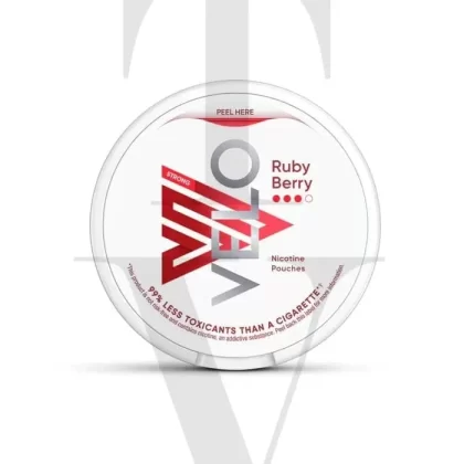 VELO RUBY BERRY 10MG NICOTINE POUCHES