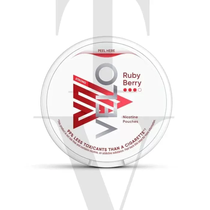 VELO RUBY BERRY 10MG NICOTINE POUCHES