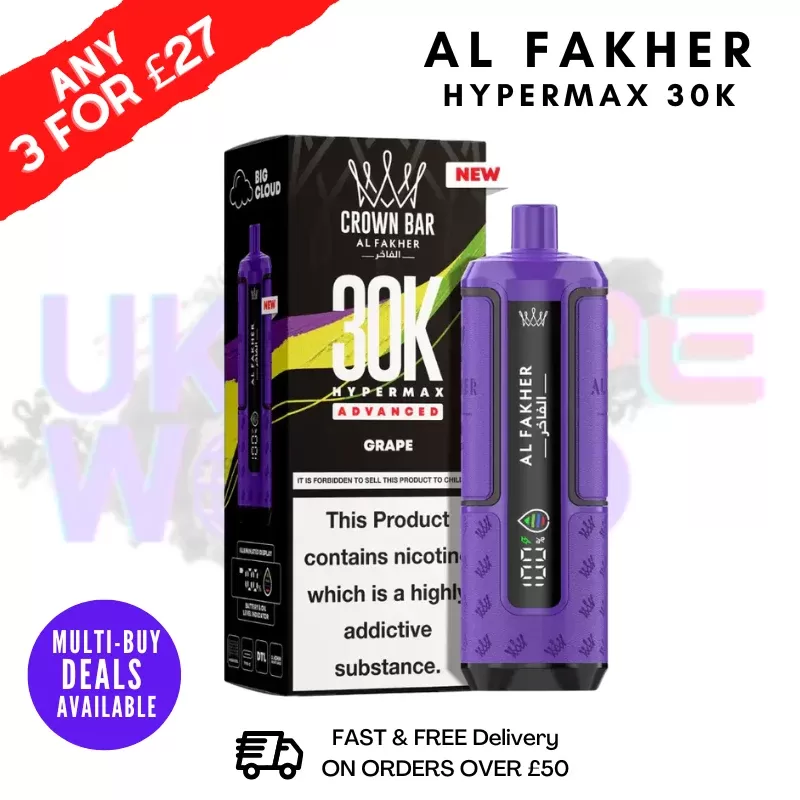 Grape Al Fakher 30K HyperMax Pod Kit