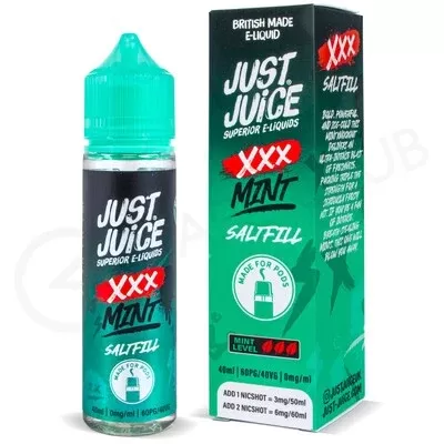 XXX Mint Saltfill E-Liquid by Just Juice Menthol 40ml