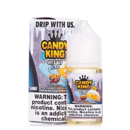 Candy King on Salt Iced Peachy Rings eJuice - Vape Product; Vape Product, Vape Product (C69AEC)