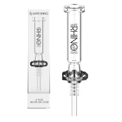 White Rhino 2 Piece Nectar Collector (5 Count Display)