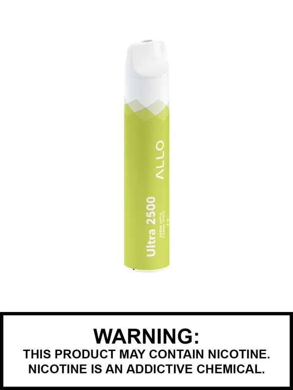 Green Apple by Allo Ultra 2500 Disposable