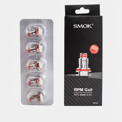 SMOK RPM Replacement Coils 0.4ohm Mesh DTL Vape Coils