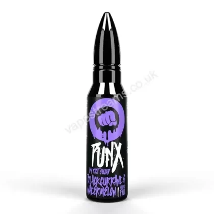 Blackcurrant & Watermelon E-Liquid Shortfill by Riot Squad Punx - Vapestreams Co