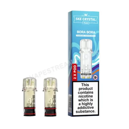 SKE Crystal Plus Bora Bora Prefilled Pod - Vapestreams Co