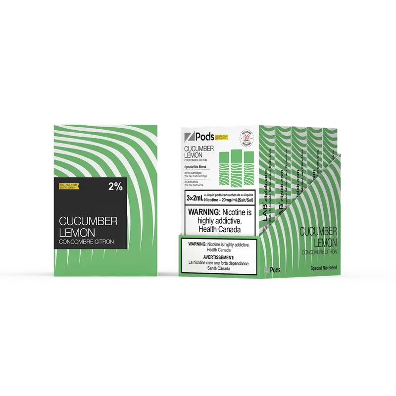 ZPODS CUCUMBER LEMON