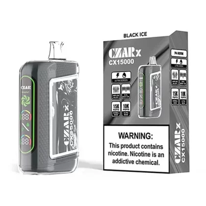 Black Ice – CZAR X CX15000 - Vape Store