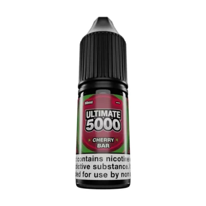 Cherry Bar Saltnic vape Juice by Ultimate 5000 - 10 Pack - Strength 10mg