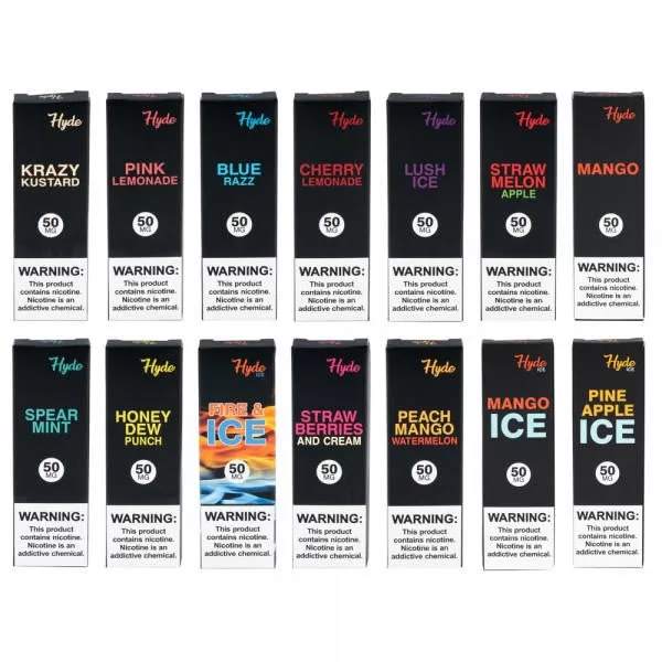 Hyde Original Disposable - Gold Tobacco (BLK Series) / Mango Ice / 25mg - Image 2