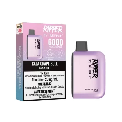 RUFPUF Ripper 6000 Disposable – Gala Grape Bull